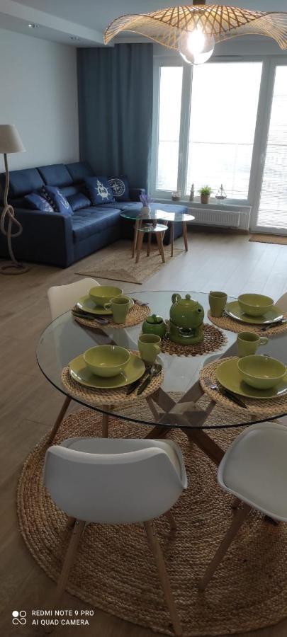 Apartament Baltic Sea -Przystan Letnica Gdańsk Eksteriør billede