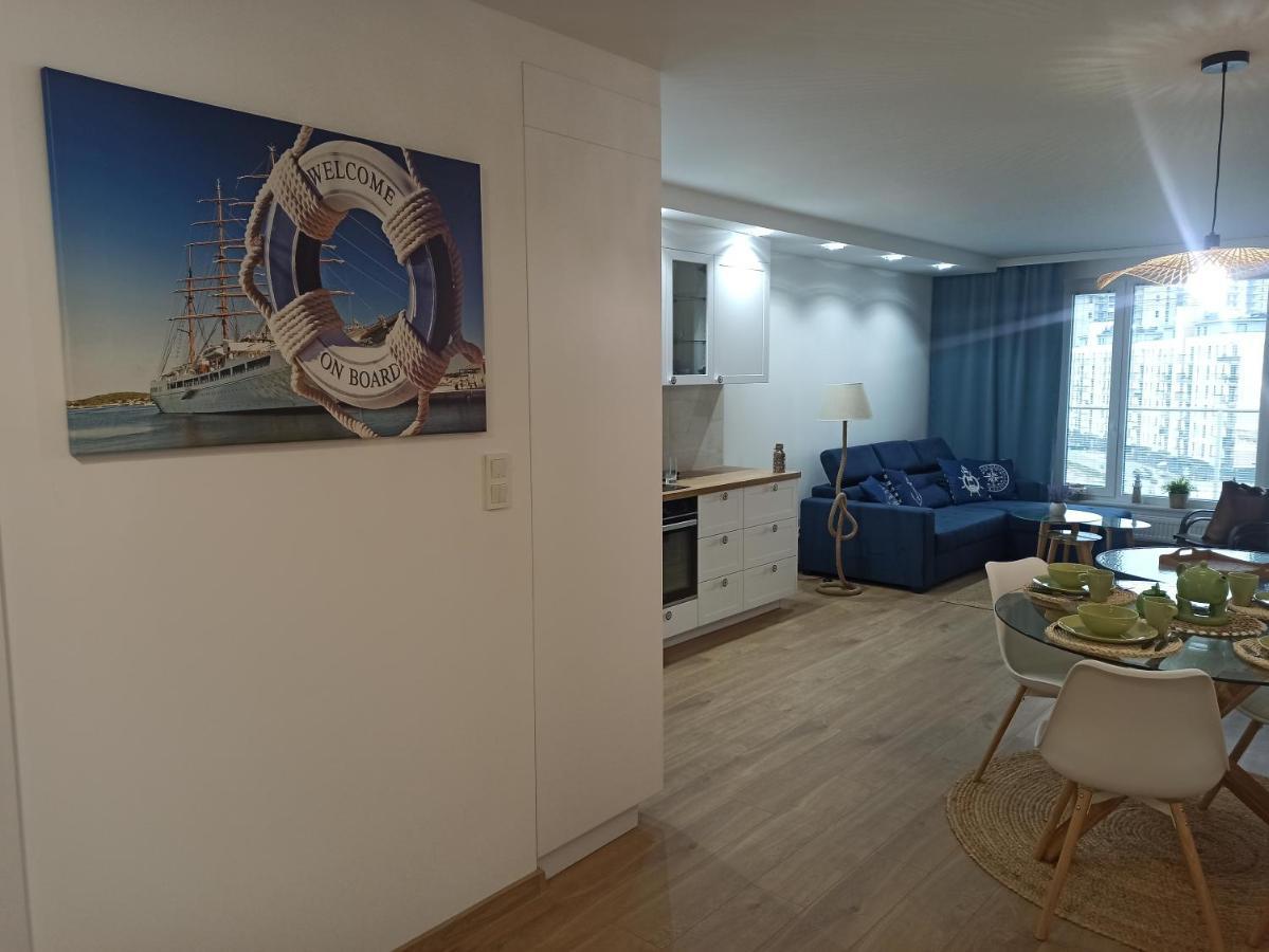 Apartament Baltic Sea -Przystan Letnica Gdańsk Eksteriør billede
